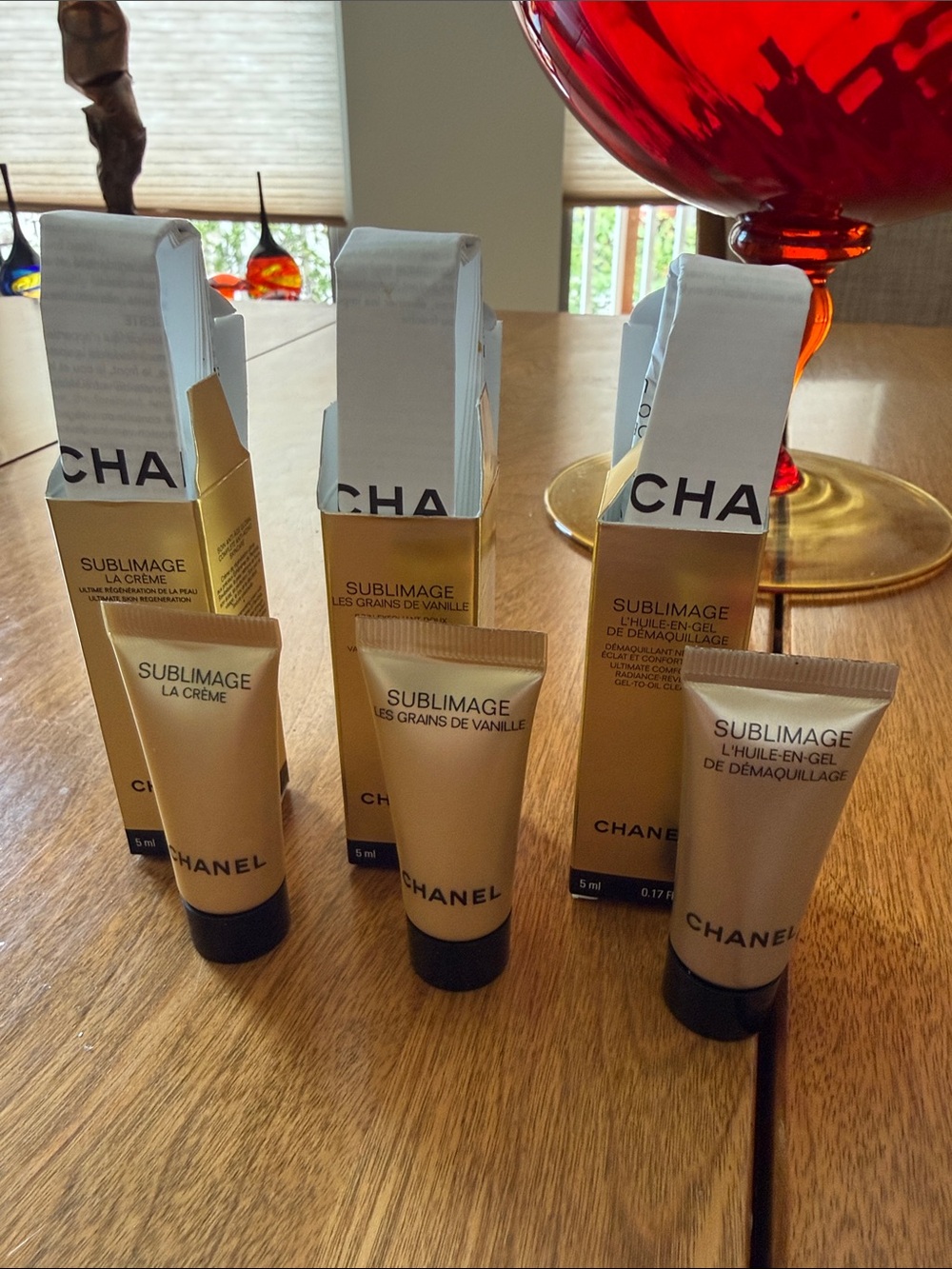 Set of 3 Chanel Sublimage NEW